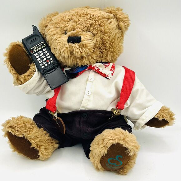 Schmider Creativ Limited Edition Plush Bear 26 Of 100 Broker Jim Vintage Teddy